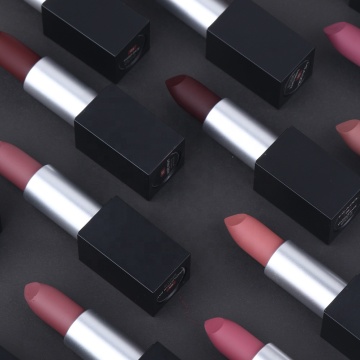 Custom Private Label Vegan Cosmetics: Waterproof, Smooth, Nude Matte Lipstick