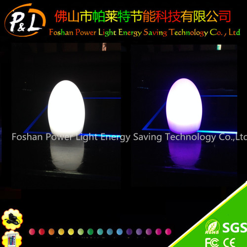 Thời trang phát sáng RGB LED trứng đầy màu sắc với đèn