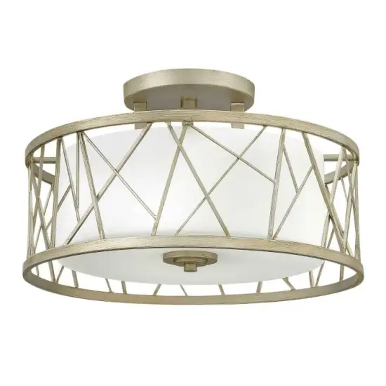 Contemporary Round Ceiling Lamp - Metal Base, Surface Mounted, Indoor Home Lighting for Home & Hotel