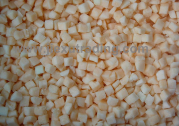 IQF yellow melon dices