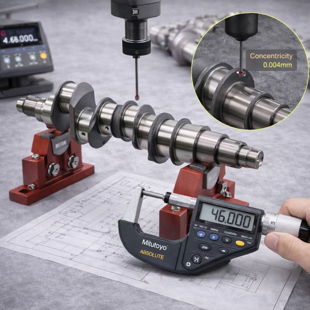 Multi-throw Crankshaft