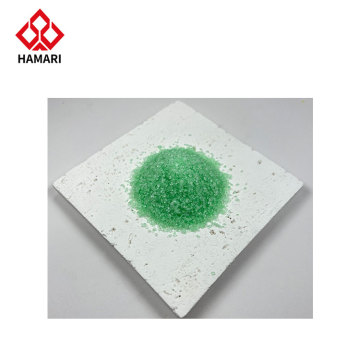 Fire-Fly Glass Sand Granules: Garden Decoration and Building Material for Sidewalks