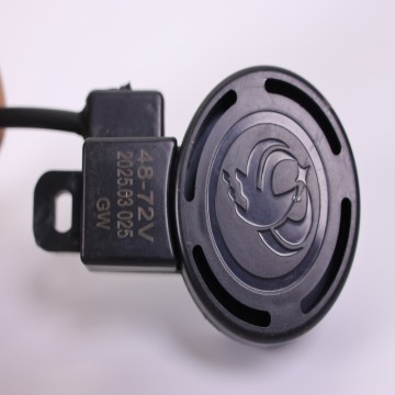 High-Power Black Car Horn for Motorbikes