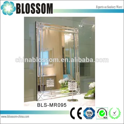 simple wall bath mirrors cheap for cosmetic