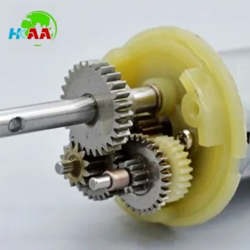 Customized Precision Alloy Pinion Gear, Small Aluminum / Steel DC Motor Pinion Gear for Toy Smart Car