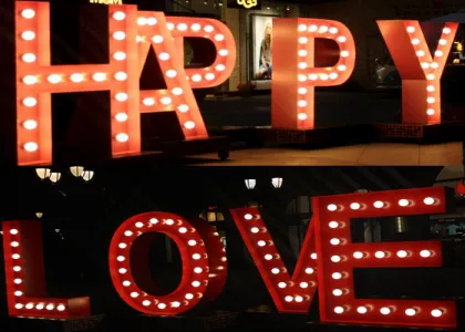 Luxury Event Family Love Marquee Decoration Letter Signs