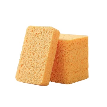 Reusable Cellulose Cloth Cleaning Sponge for Bathroom, Kitchen, and Furniture