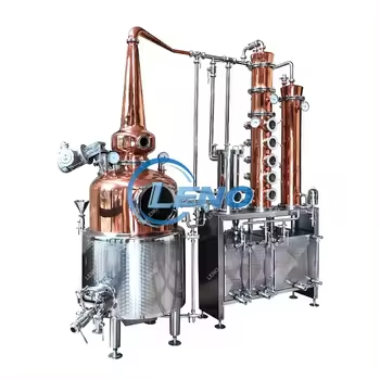 Penyuling Anggur Tembaga 200L Stainless Steel Home Distiller