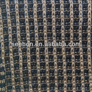 jacquard rib knitted fabric