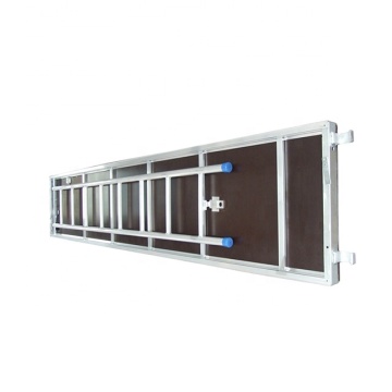 Aluminum Plywood Deck with Trapdoor and Ladder Scaffold
