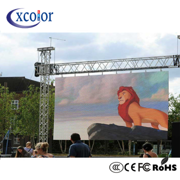 P3.91 Outdoor Large RGB  LED Screen Hire