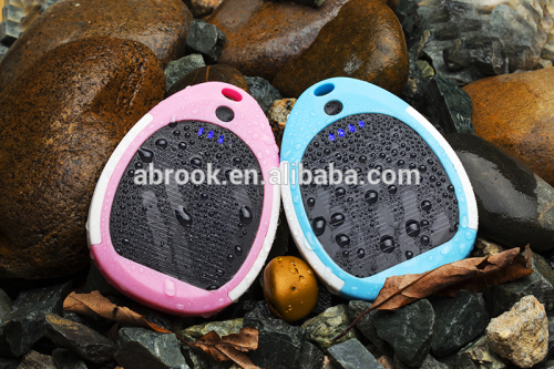 Wholesale gifts waterproof 3000mah rohs solar cell phone charger