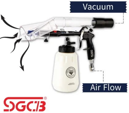 SGCB Vac Car Cleaning Gun with Suction Hood