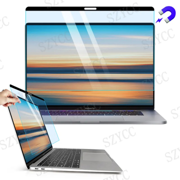 Magnetic Anti-Blue Light Screen Protector for MacBook Air 13.3 Inch - Anti-Scratch, Glare-Free, Clear and Matte, Bubble-Free