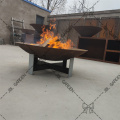 Modern Patio Rust and Corten Steel Fire Pits