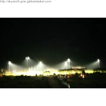 LED flood lights high CRI advertisement project