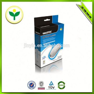 newest foldable colorful mouse packaging box