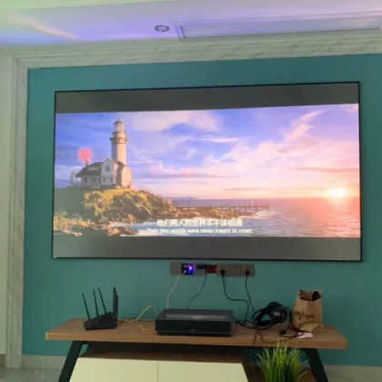 CBSP CLR ALR Ambient Light Rejecting Projector Screen for JMGO, Optoma, Xiaomi, Wemax, HUST 4K Laser Projectors