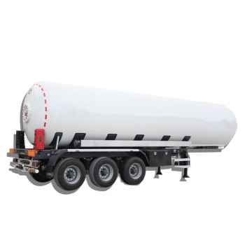 Used Carbon Steel Water Fuel Tank Semi Trailer 50000-60000L