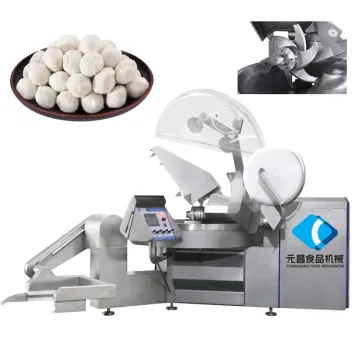High Speed Meat Chopper Bowl Cutter Chopper Mixer