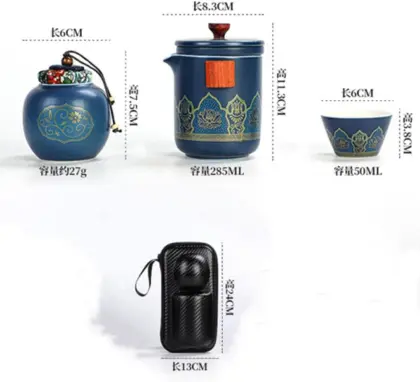 Chinese Dehua Magnetic Tea Ceramic Tea Cup