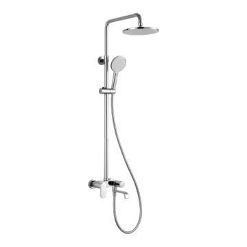 Shower combination for exposed installation