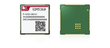 SIM5360 SIMCOM Dual-Band HSPA+/WCDMA and Quad-Band GSM/GPRS/EDGE module