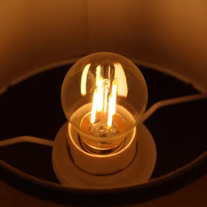 American ceramic bedside lamp