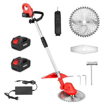 Cordless 21V Li-Ion Battery Powered Lawn Trimmer and Edger