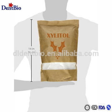 Natural healthy food additives bulk xylitol sugar bag packaging xylitol