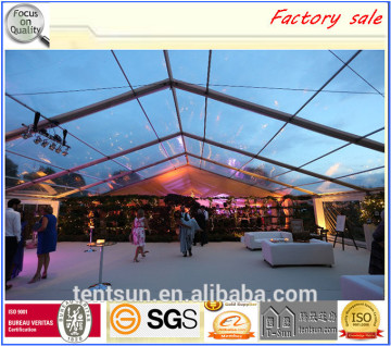 Clear roof 20x30m transparent tent for wedding party and events