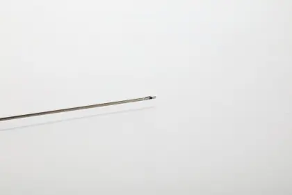 Purpose of the single-use blow needle