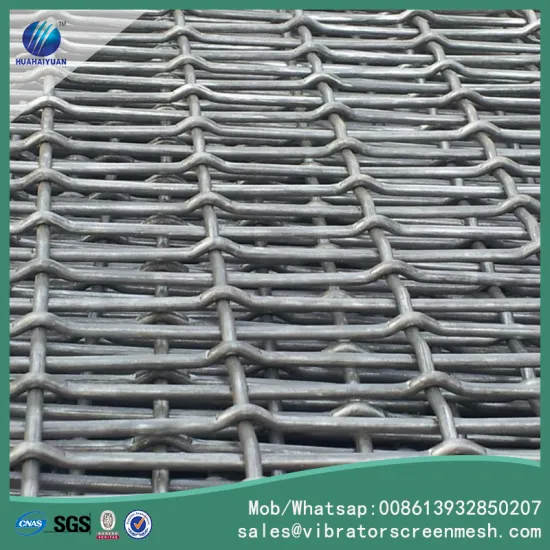 Flat Top Wire Mesh With Slotted Openings
