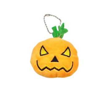 DIY Halloween Fun: Creative Cartoon Plush Toy Pendant, Pumpkin Doll Brooch, Keychain, and Plush Key Chain