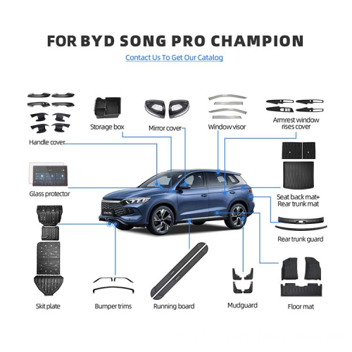 Song Pro Champion Floor Mats - TPE Material Car Interior/Exterior Accessories