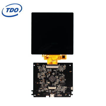 4 Inch IPS TDO TFT LCD Smart UART Display, 720x720 Resolution, Square Touch with TTL Interface