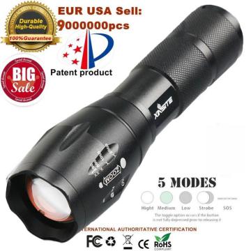 Tactical High Lumens LED Flashlight Light Waterproof