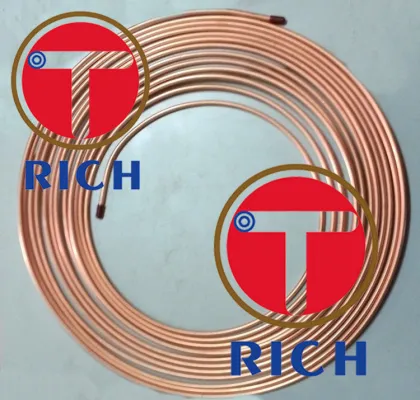 C11000 Capillary Coil Copper Pipe Copper Tube