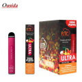 Einweg -Vape Fume Ultra Peach Creme Aroma 2500