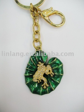 fashion jewelry,fashion keychain,fashion animal keychain,frog keychain