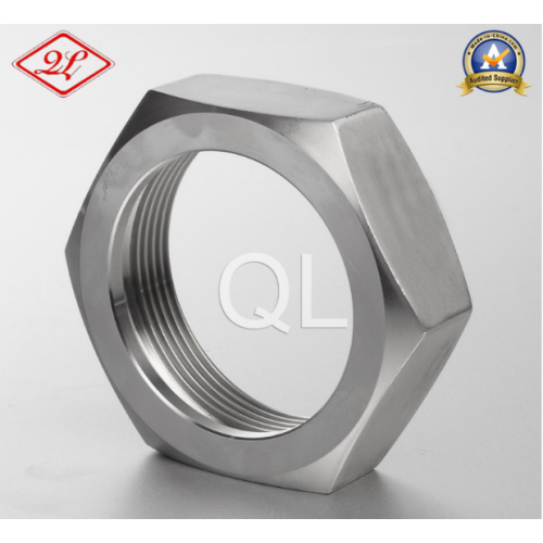 Sanitary Bevel Seat Fitting Hex Union Nut