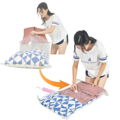 Factory Vacuum Compression Bags for Cotton Quilt and Clothing Storage