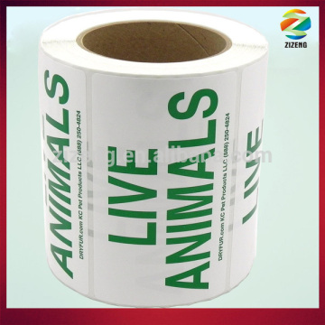 self-adhesive label 4"x6" shipping labels