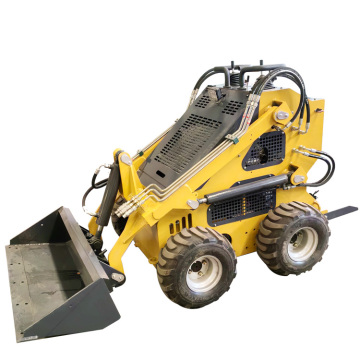 Paletli Tekerlekli Mini Skid Steer Yükleyici: Bahçe ve Çiftlik Taşımacılığı Çözümü
