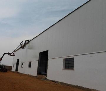 ISO Cerfication Prefab Steel Warehouse Sheds