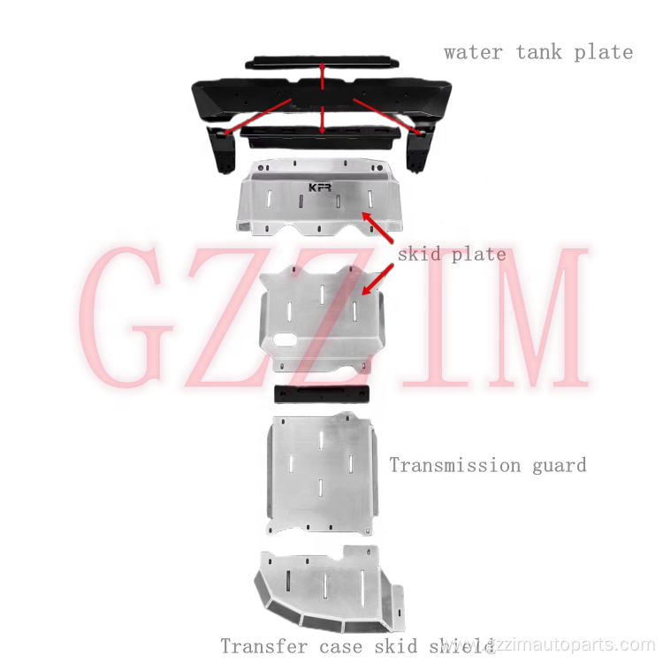 Tundra 2022 Transfer Case Water Tank Plate