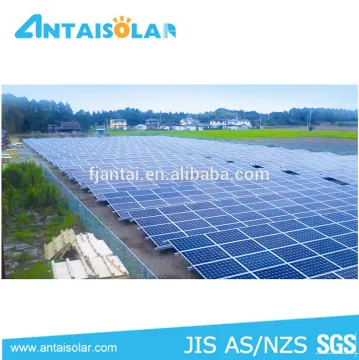 solar panel mounting structure with bracket