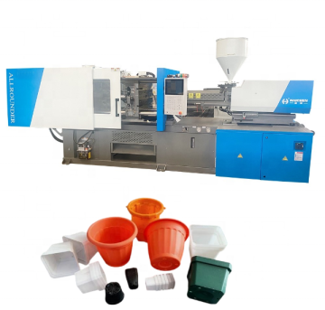 Custom Plastic Flower Pot Injection Molding Machine: HCK 280 Ton Solution