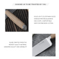 CUCHILLO SANTOKU DE 5 PULGADAS CON MANGO DE MADERA PAKKA