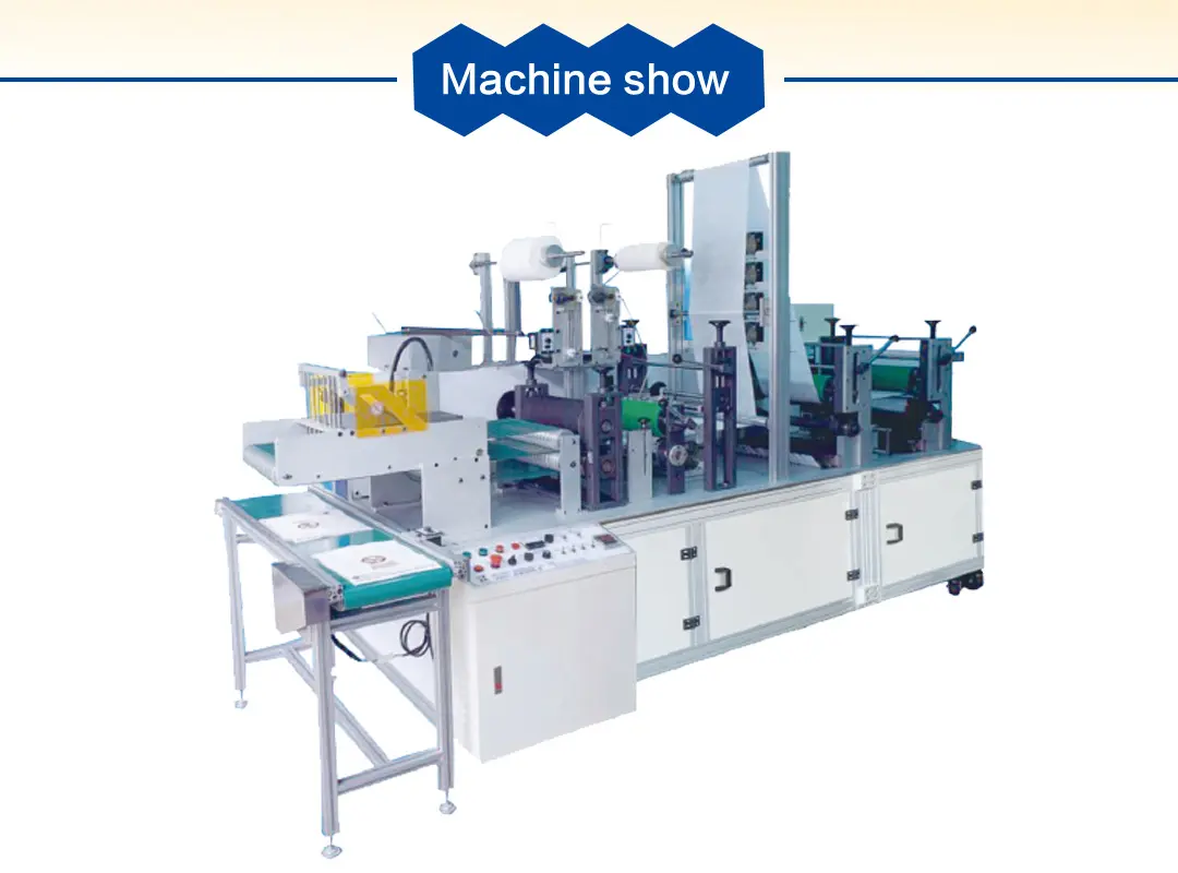 Non Woven Headrest Cover Making Machine
